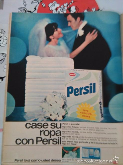 Coleccionismo de revista Garbo: recorte PERSIL - Foto 1