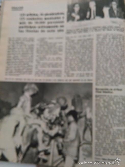 Coleccionismo de revista Garbo: recorte FALLAS 66 - Foto 2