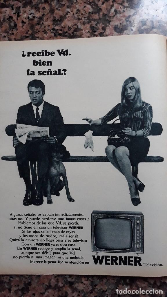 Coleccionismo de revista Garbo: anuncio televisor werner - Foto 1