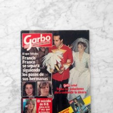 Coleccionismo de Revista Garbo: GARBO - 1983 - CRISTINA RAINES, MARADONA, ESTEFANIA, BRIGITTE BARDOT, DONNA SUMMER, PEPE NAVARRO. Lote 125928735