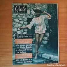 Coleccionismo de Revista Garbo: GARBO 435, 15 JULIO 1961. MARLON BRANDO, MARILYN MONROE, ERNEST HEMINGWAY, ADOLF EICHMANN...