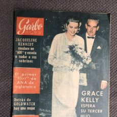 Coleccionismo de Revista Garbo: GARBO. REVISTA NO.598 GRACE KELLY, ESPERA SU TERCER HIJO. 29 DE AGOSTO DE 1964. Lote 155202656