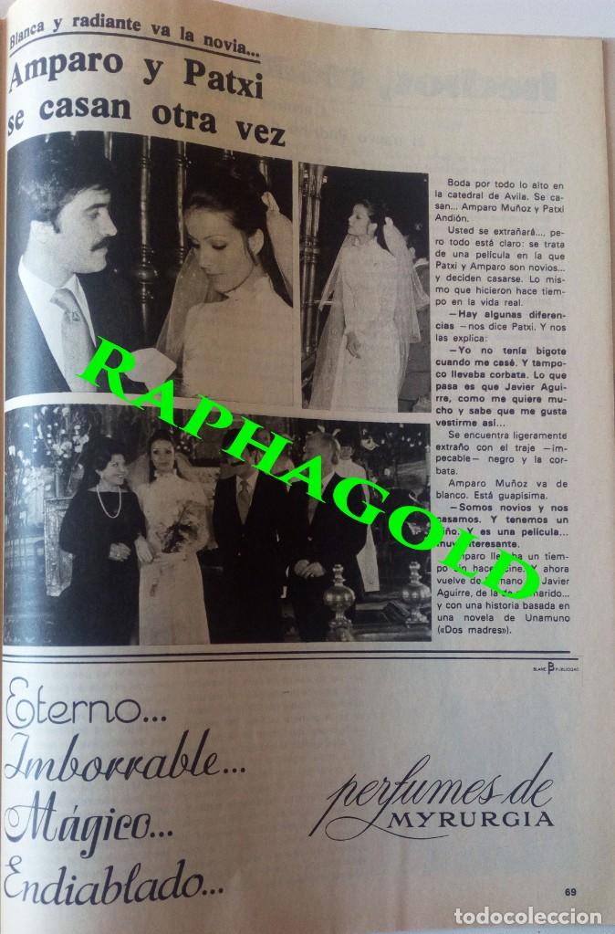 Coleccionismo de Revista Garbo: Revista Garbo nº 1247 Maria Duran Trio Acuario Amparo Muñoz Nadiuska Elvis Presley Maria del Pino - Foto 6 - 173528009