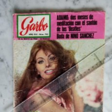 Coleccionismo de Revista Garbo: REVISTA GARBO - SOFIA LOREN - ADAMO - INGRID BERGMAN -. Lote 196082836