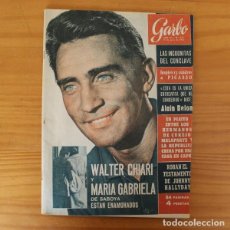 Coleccionismo de Revista Garbo: GARBO 535, JUNIO 1963 WALTER CHIARI, PICASSO, ALAIN DELON, JOHNNY HALLYDAY, MARILYN MONROE...