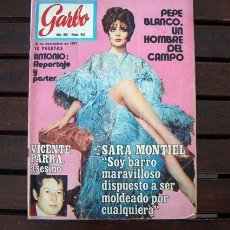 Coleccionismo de Revista Garbo: REVISTA GARBO 1971 /SARA MONTIEL, DEMIS ROUSSOS, VICENTE PARRA, AL BANO