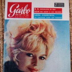 Coleccionismo de Revista Garbo: REVISTA GARBO 1965 BRIGITTE BARDOT/ LIZ TEILOR//BOB ES SI MIO/. Lote 319027003