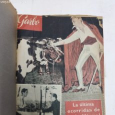 Coleccionismo de Revista Garbo: L-5462. TOMO CON REVISTAS GARBO. DESDE SEPTIEMBRE DE 1953 AL 20 DE FEBRERO DE 1954. VER MAS