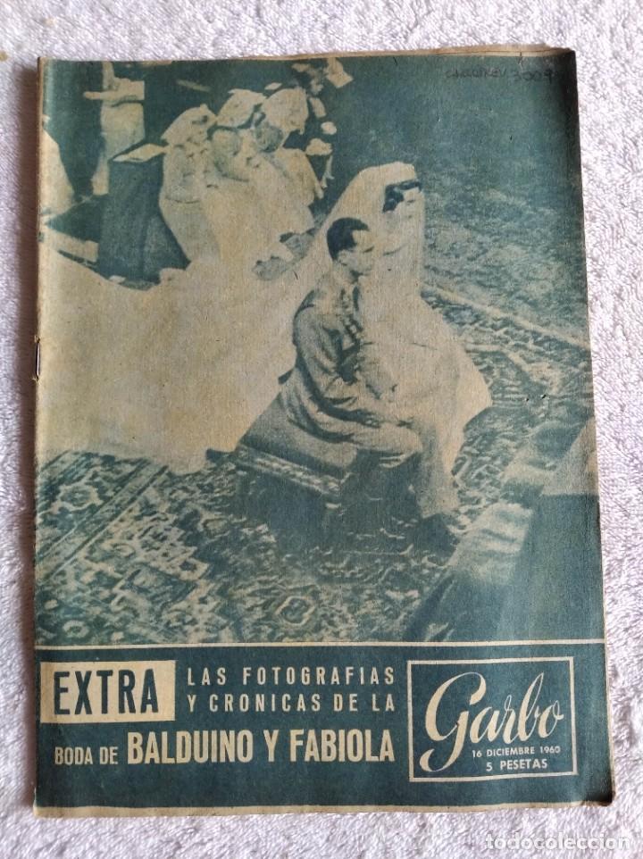 Coleccionismo de revista Garbo: GARBO. EXTRA. 1960. BODA DE BALDU&Iacute;NO Y FABIOLA. - Foto 1