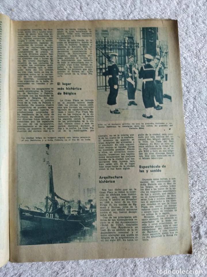 Coleccionismo de revista Garbo: GARBO. EXTRA. 1960. BODA DE BALDU&Iacute;NO Y FABIOLA. - Foto 3