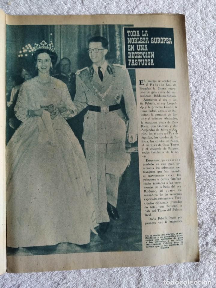 Coleccionismo de revista Garbo: GARBO. EXTRA. 1960. BODA DE BALDU&Iacute;NO Y FABIOLA. - Foto 4