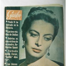 Coleccionismo de Revista Garbo: REVISTA GARBO N 566 ENERO 1964. Lote 399781959