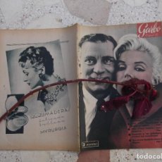 Coleccionismo de Revista Garbo: GARBO Nº 237, 1957, PORTADA MARILYN Y LAURENCE OLIVIER, BARCELONA TAMBIE TIENE SU FIESTA MAYOR. Lote 400290374