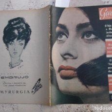Coleccionismo de Revista Garbo: GARBO Nº 465, 1962, MARISOL XII PLACA SAN JUAN BOSCO, MURIO ENVENENADO LUKY LUCIANO. Lote 400296114