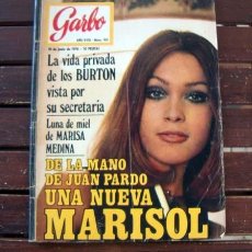 Coleccionismo de Revista Garbo: GARBO 1970 / MARISOL, FAMILIA REAL MONACO, ROCIO DURCAL, JUNIOR, RAPHAEL, MARISA MEDINA. Lote 402431649
