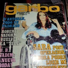 Coleccionismo de Revista Garbo: REVISTA GARBO 1982 SARA MONTIEL