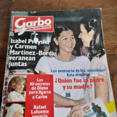 Coleccionismo de Revista Garbo: REVISTA GARBO 1582 SERRAT LUIS BUÑUEL RICHARD GERE CELA CARMEN MARTÍNEZ BORDIU
