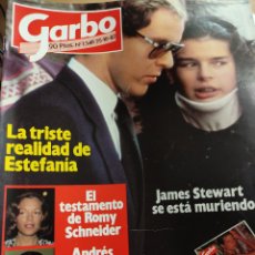 Coleccionismo de Revista Garbo: REVISTA GARBO 1982 ESTEFANIA DE MONACO ROMY SCHNEIDER