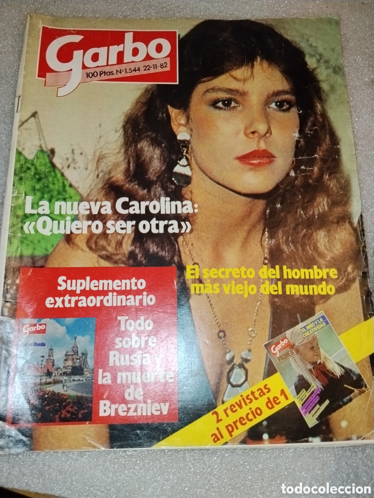 Coleccionismo de Revista Garbo: REVISTA GARBO CARLOS Y DIANA RICHARD GERE LIZA MINELLI JANE FONDA BIGOTE ARROCET N&ordm; 1544