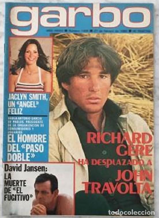Coleccionismo de Revista Garbo: Garbo 1980 - N 1400 -27 febrero 1980 - INMA DE SANTIS, RICHARD GERE, ISABEL PANTOJA, MARI TRINI