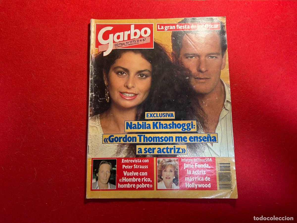 Coleccionismo de Revista Garbo: GARBO revista N&ordm; 1714-Jane Fonda-David Hassel-Paul Newman-Dustin Hoffman-Lady Di - Tony Canto 1987