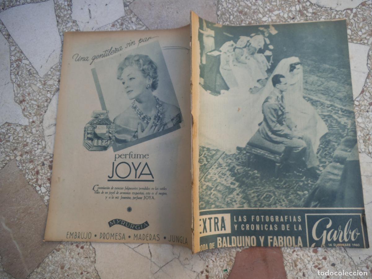 Coleccionismo de Revista Garbo: garbo extra , boda de balduino y fabiola, diciembre 1960