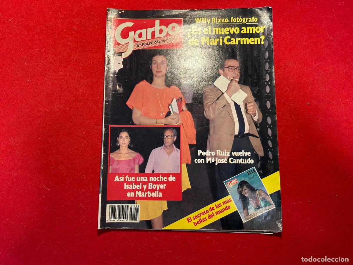 Coleccionismo de Revista Garbo: revista GARBO N&ordm; 1688 Madonna--Pedrito Ruiz y Cantudo-Simon Le Bon-Julio Iglesias-Hasselhoff -1985
