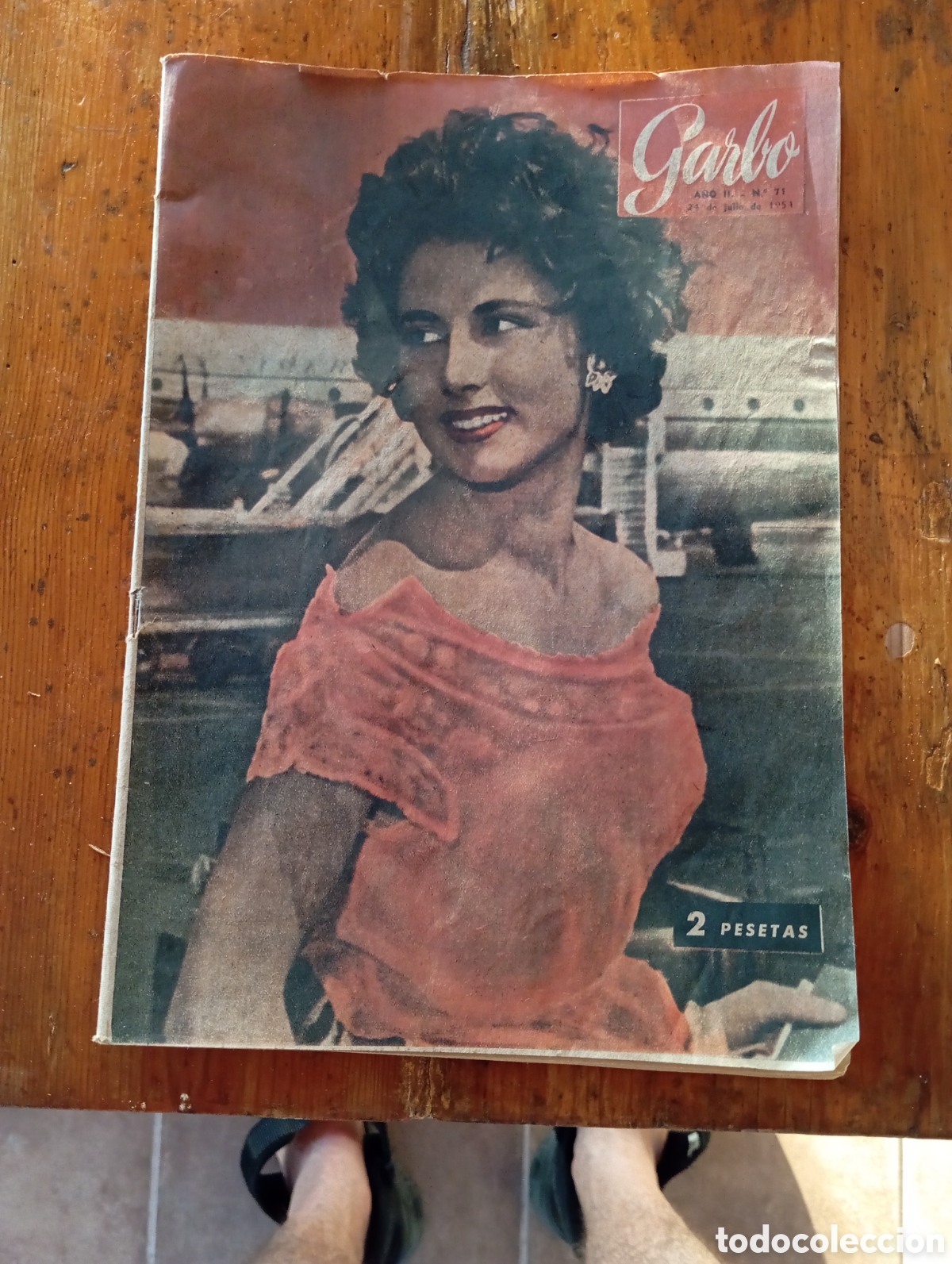 Coleccionismo de revista Garbo: REVISTA GARBO JULIO 1954