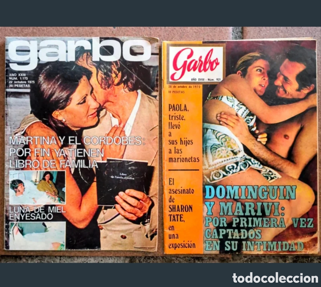 Coleccionismo de revista Garbo: Revista Garbo - Octubre 1975