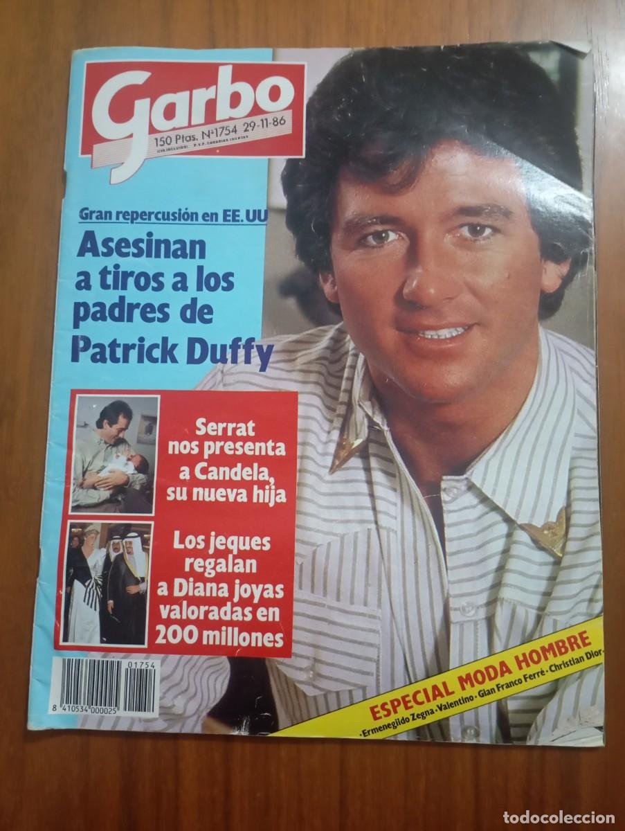 Coleccionismo de revista Garbo: REVISTA GARBO NUM 1754. 1986. SERRAT. PATRICK DUFFY. DIANA DE GALES