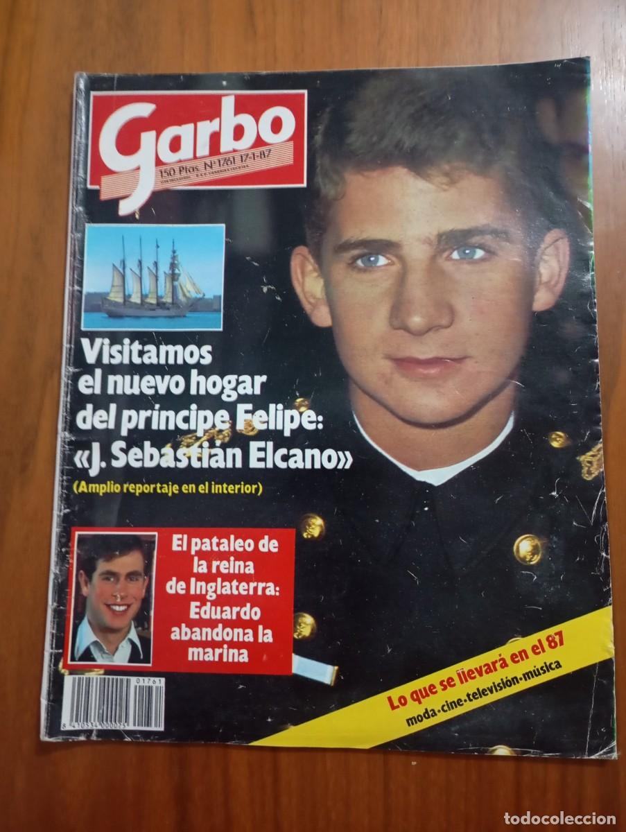 Coleccionismo de revista Garbo: REVISTA GARBO NUM 1761. 1987. PRINCIPE FELIPE. EDUARDO DE INGLATERRA