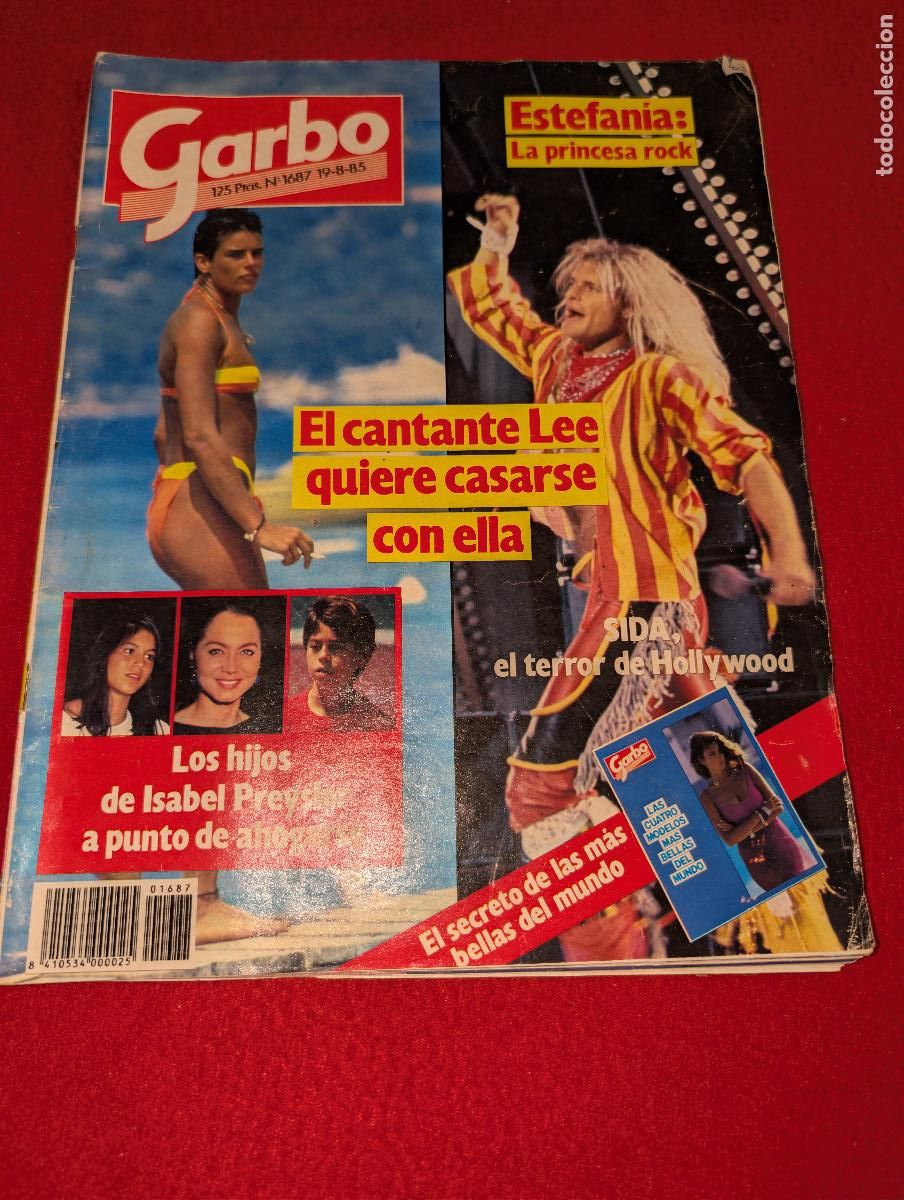 Coleccionismo de revista Garbo: REVISTA GARBO 1687 19/8/1985 ESTEFANIA MONACO PREYSLER REY JUAN CARLOS +