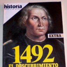Coleccionismo de Revista Historia 16: HISTORIA 16 Nº 198 - EXTRA - 1492 EL DESCUBRIMIENTO DE AMERICA . Lote 30928307