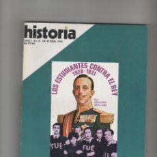 Coleccionismo de Revista Historia 16: HISTORIA 16 Nº 6 OCTUBRE 1976