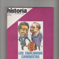 Coleccionismo de Revista Historia 16: HISTORIA 16 Nº 7 NOVIEMBRE 1976