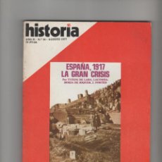 Coleccionismo de Revista Historia 16: HISTORIA 16 Nº 16 AGOSTO 1977