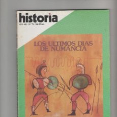 Coleccionismo de Revista Historia 16: HISTORIA 16 Nº 71 LOS ULTIMOS DIAS DE NUMANCIA