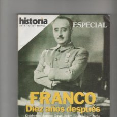 Coleccionismo de Revista Historia 16: HISTORIA 16 Nº 115, FRANCO: DIEZ AÑOS DESPUES