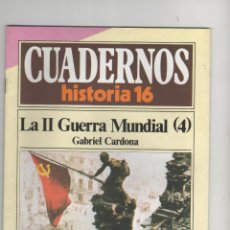 Coleccionismo de Revista Historia 16: CUADERNOS HISTORIA 16 Nº 74, LA II GUERRA MUNDIAL (4)