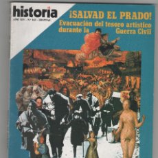 Coleccionismo de Revista Historia 16: HISTORIA 16 Nº 163, ¡SALVAD EL PRADO!