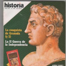 Coleccionismo de Revista Historia 16: HISTORIA 16 Nº 190, LA CONQUISTA DE GRANADA (3)