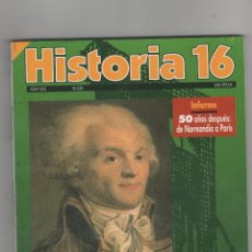 Coleccionismo de Revista Historia 16: HISTORIA 16 Nº 220, INFORME: 50 AÑOS DESPUES DE NORMANDIA A PARÍS