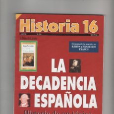 Coleccionismo de Revista Historia 16: HISTORIA 16 Nº 238, EL JUEGO DE LA MUERTE EN RAMÓN Y FRANCISCO FRANCO