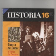 Coleccionismo de Revista Historia 16: HISTORIA 16 Nº 254, GUERRA DE CUBA: EL HEROE DE CASCORRO