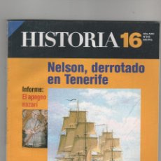 Coleccionismo de Revista Historia 16: HISTORIA 16 Nº 255, NELSON, DERROTADO EN TENERIFE