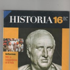 Coleccionismo de Revista Historia 16: HISTORIA 16 Nº 256, INFORME: 1947, LA INDEPENDENCIA DE LA INDIA