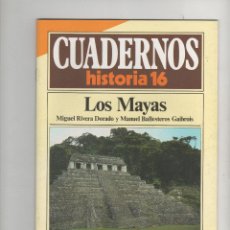 Coleccionismo de Revista Historia 16: CUADERNOS DE HISTORIA 16 Nº 16, LOS MAYAS