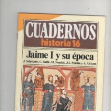 Coleccionismo de Revista Historia 16: CUADERNOS DE HISTORIA 16 Nº 53, JAIME I Y SU ÉPOCA