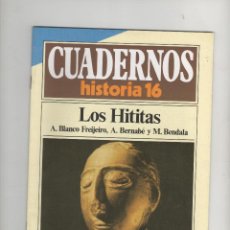 Coleccionismo de Revista Historia 16: CUADERNOS DE HISTORIA 16 Nº 61, LOS HITITAS
