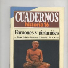 Coleccionismo de Revista Historia 16: CUADERNOS DE HISTORIA 16 Nº 70, FARAONES Y PIRAMIDES